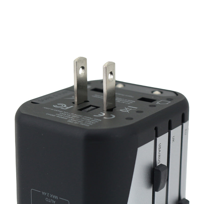 VCE VE-TA8 Universal Travel Adaptor (Silver)