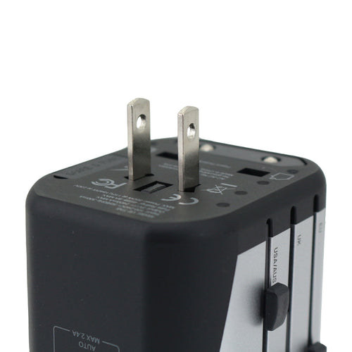 VCE VE-TA8 Universal Travel Adaptor (Silver)