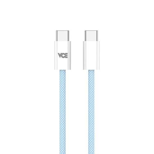 VCE VE-TC05 240W USB-C to USB-C Cable (Blue)