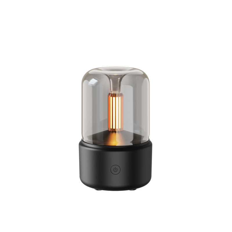 BOS+ DQ702 Candlelight Aromatherapy Machine (Black)