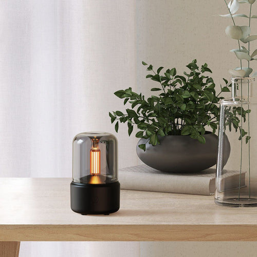 BOS+ DQ702 Candlelight Aromatherapy Machine (White)
