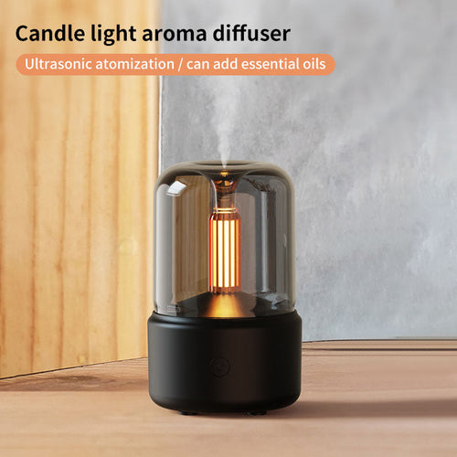BOS+ DQ702 Candlelight Aromatherapy Machine (White)