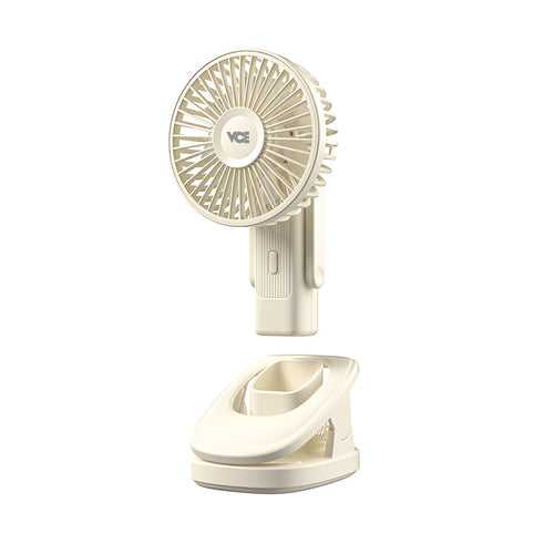 VCE VE-LAC75-WH Clip Fan with Oscillation Base White