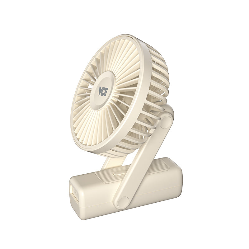VCE VE-LAC75-WH Clip Fan with Oscillation Base White