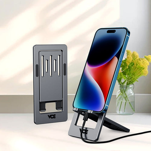 VCE VE-ACC126 Foldable Mobile Stand (Grey)