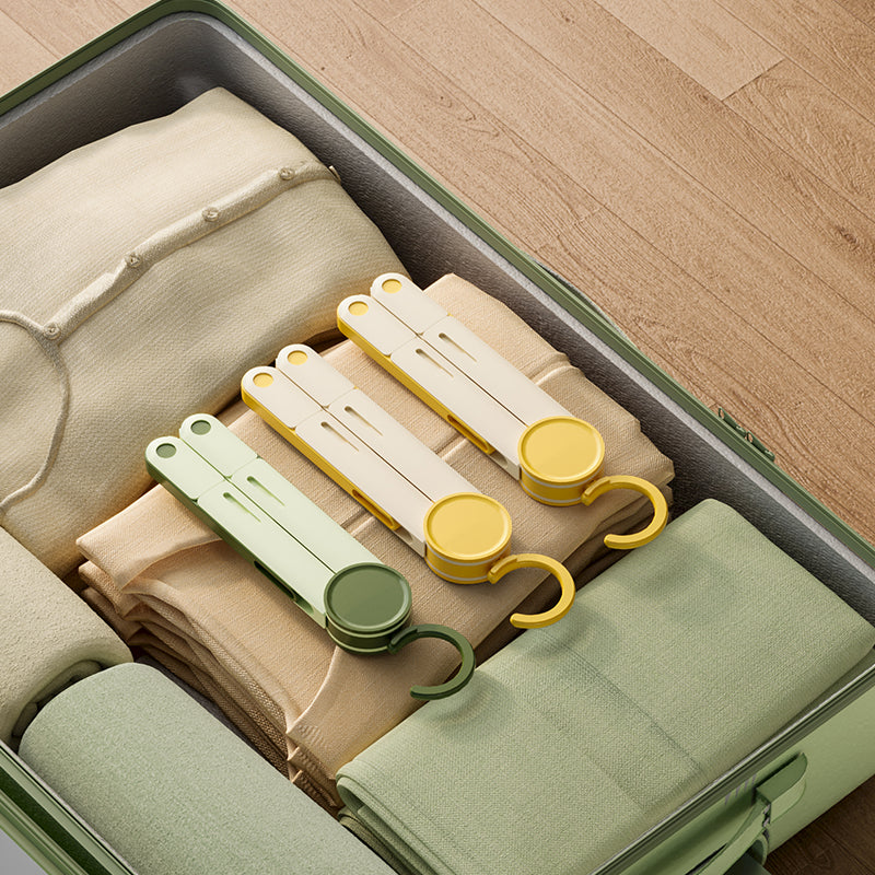 VCE VE-LAC90 3-In-1 Travel Folding Hanger (Green)