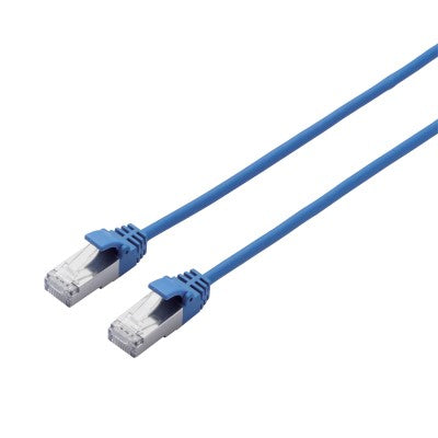 Elecom LD-TWSS/BU10 Cat7 Slim 10m LAN Cable (Blue)