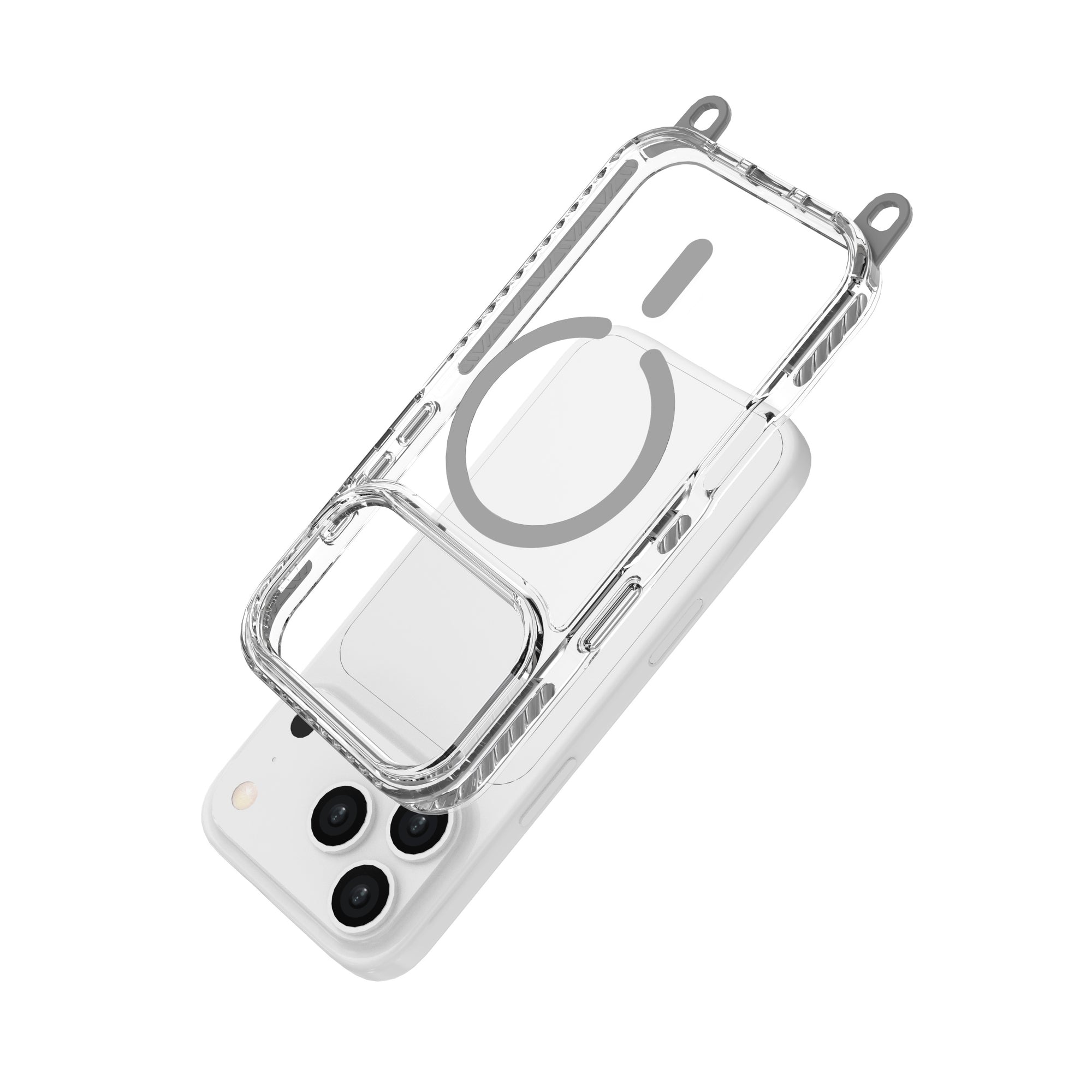 Redmonster iPhone 17 Pro 6.3 (2025) Gassan M Strap Grey