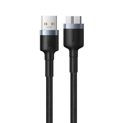 Baseus CADKLF-D0G Cafule Cable USB3.0 to Micro-B 2A 1m (Dark gray)