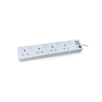 PowerPac PP3884-2 4 Way Safety Extension Socket