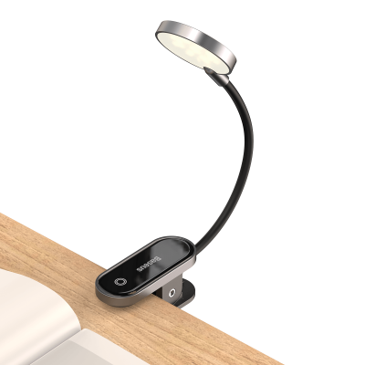 Baseus DGRAD-0G Comfort Reading Mini Clip Lamp (Dark Gray)