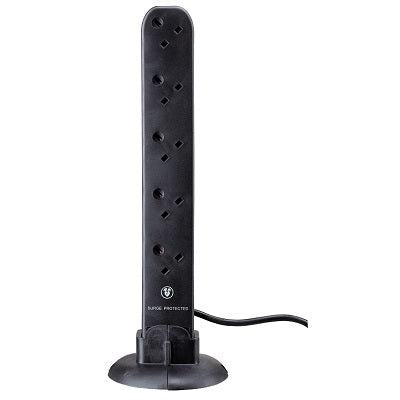 Masterplug SRGTOW102B-MPA 10 Socket Surge+LED (Black)