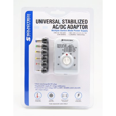 SoundTeoh SPS-UK8 AC/DC Adaptor 1.5A