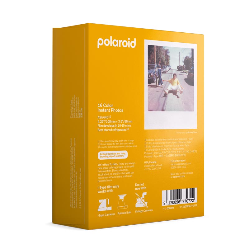 Polaroid Color Film for I-Type - Double Pack