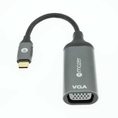 Mazer USB-C to VGA 1080P/60Hz Video Adapter (M-USBCAL351-GY)