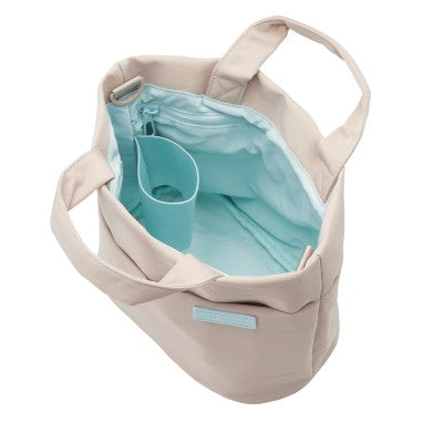 Elecom OFFTOCO Mini Tote Bag 2-way Bottle Holder / Stand (Sand Beige)