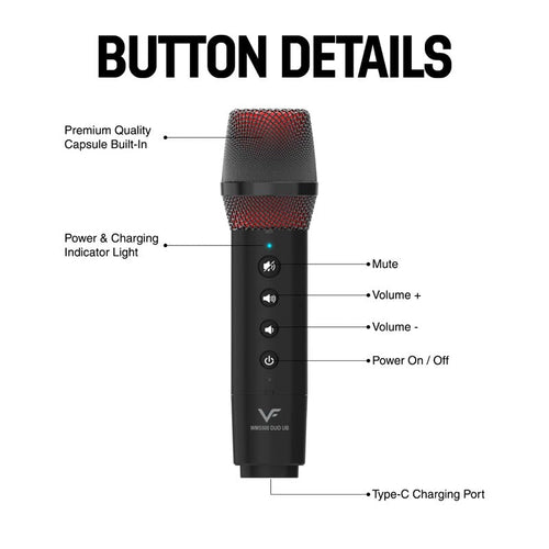 Vinnfier WM5500 DUO UB Wireless Microphone