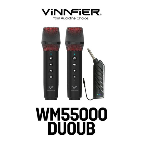 Vinnfier WM5500 DUO UB Wireless Microphone