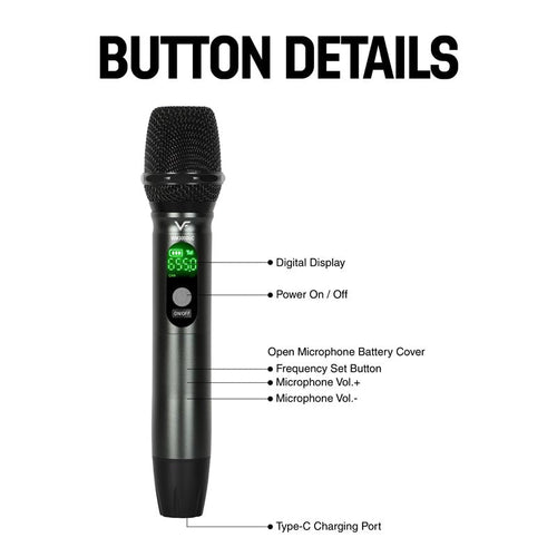 Vinnfier WM3000 UC Wireless Microphone