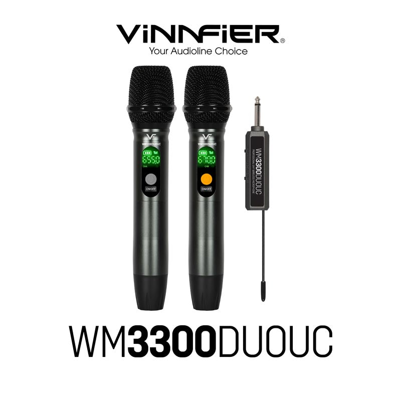 Vinnfier WM3300 DUO UC Wireless Microphone