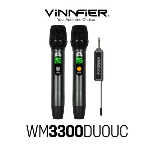 Vinnfier WM3300 DUO UC Wireless Microphone