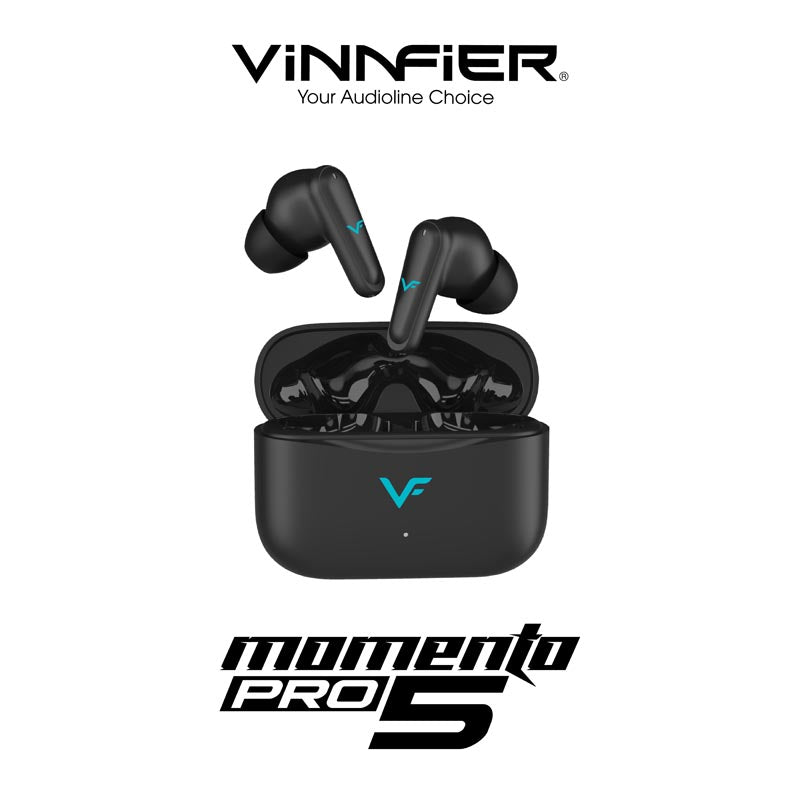 Vinnfier Momento Pro 5 TWS Earbuds Black