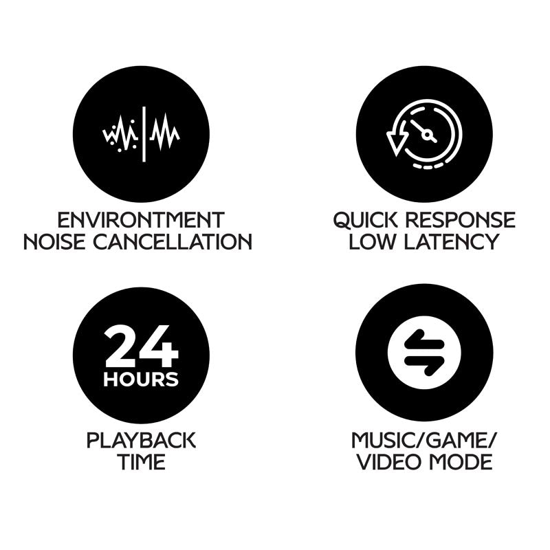 Vinnfier Momento Pro 3 TWS Earbuds Black