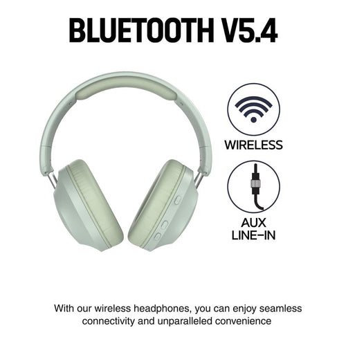 Vinnfier Elite 6 BT Headphones Green