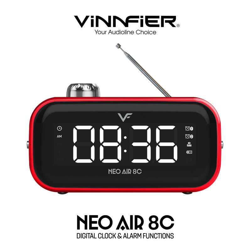 Vinnfier Neo Air 8C BT Speaker Red