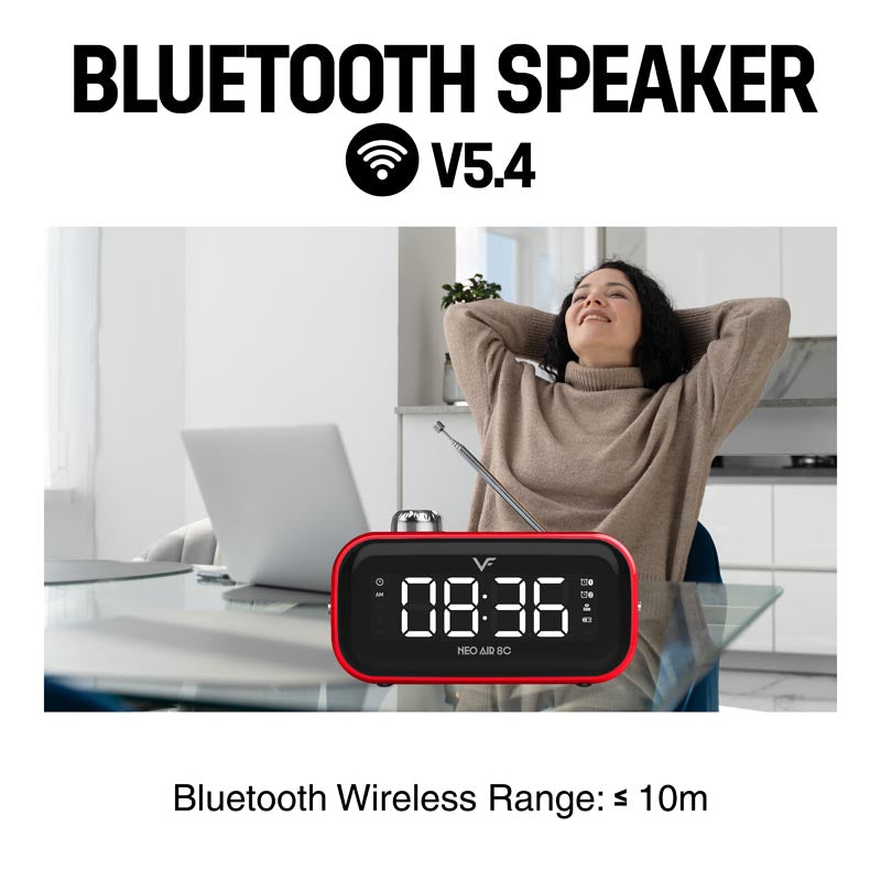 Vinnfier Neo Air 8C BT Speaker Red