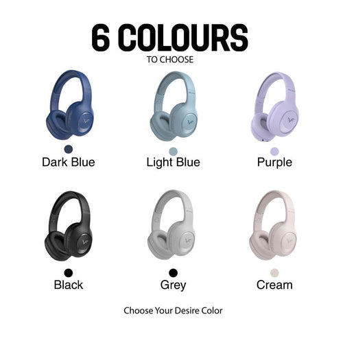 Vinnfier ANC 101BT Headphones Purple