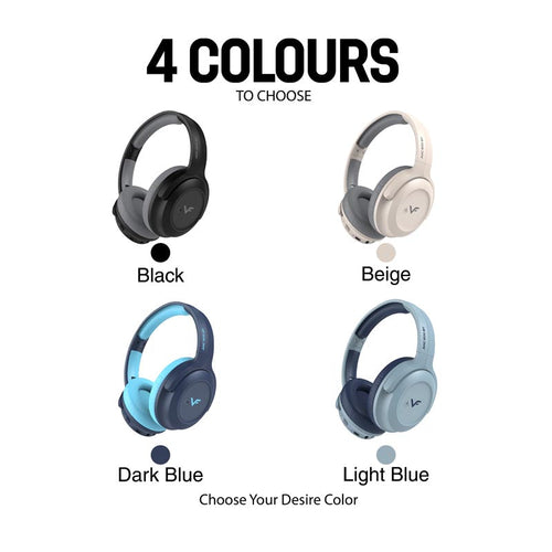 Vinnfier ANC 600BT Headphones Light Blue
