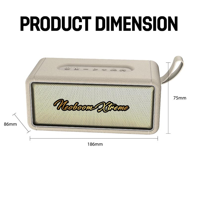 Vinnfier Neo Boom Xtreme 600 BT Speaker Black