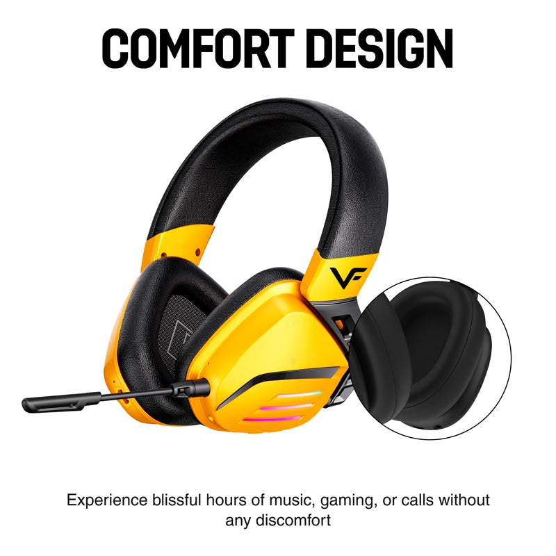 Vinnfier Toros 9 BT Gaming Headset Yellow