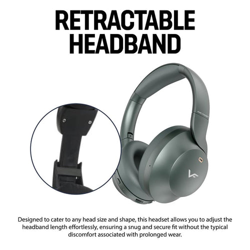 Vinnfier ANC 700BT Headphones Black