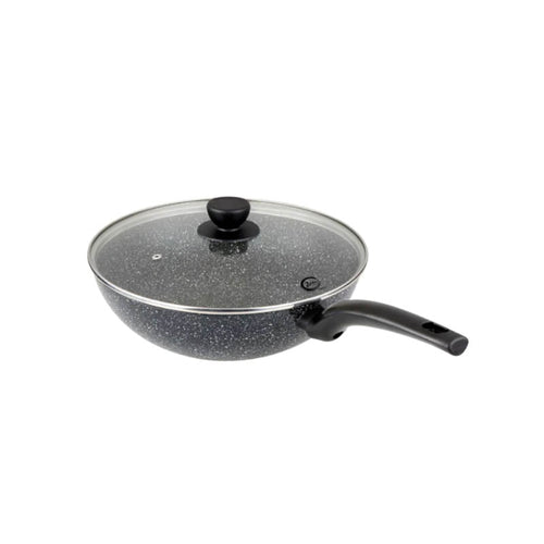 La Gourmet LGSM361325-BK Shogun Zen 28cm Stir Fry Wok