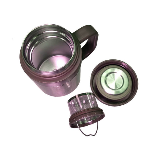 La Gourmet LGSA399700-SL Sakura 0.5L Mug with Strainer