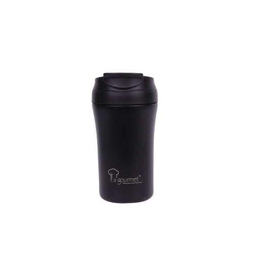 La Gourmet LGSE412225 S.Wide 400ml Tumbler Mug (Black)