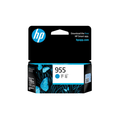 HP 955 Cyan Original Ink Cartridge (L0S51AA)