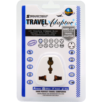 SoundTeoh NWE-7 Travel Adaptor Plug