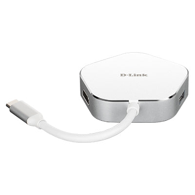 D-Link DUB-M420 4-in-1 USB-C Hub with HDMI and Power Delivery