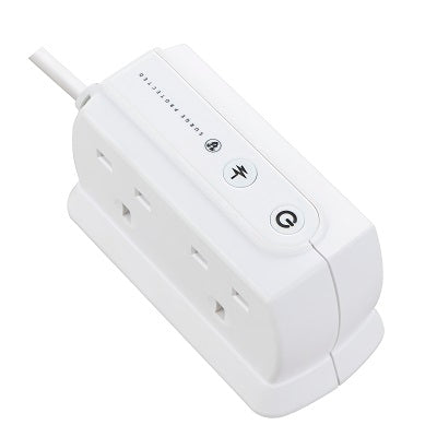 Masterplug SRGD42MW-MPA 13A 4 Socket Surged (Matt White)