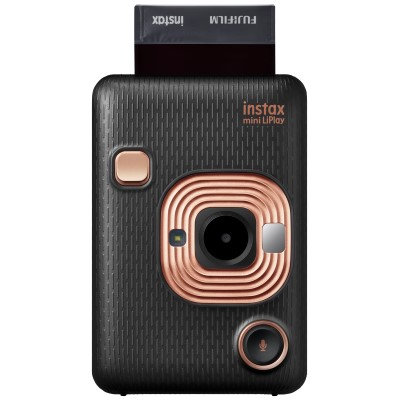FUJIFIKM instax mini LiPlay エレガントブラック　本体 Fuji Instax Mini LiPlay Instant Camera (Elegant Black
