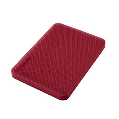 Toshiba Canvio ADVANCE 2TB V10 Portable Hard Drive (Red)