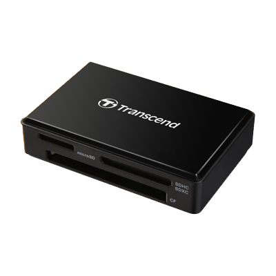 Transcend USB3.1 Multi Card Reader TS-RDF8K2 - Black