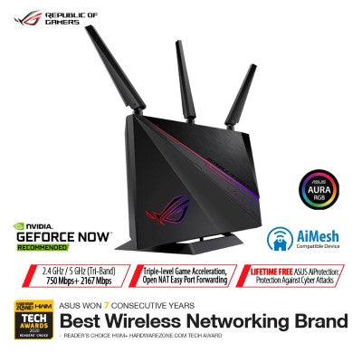 ASUS ROG Rapture GT-AC2900 Dual Band WiFi Gaming Router