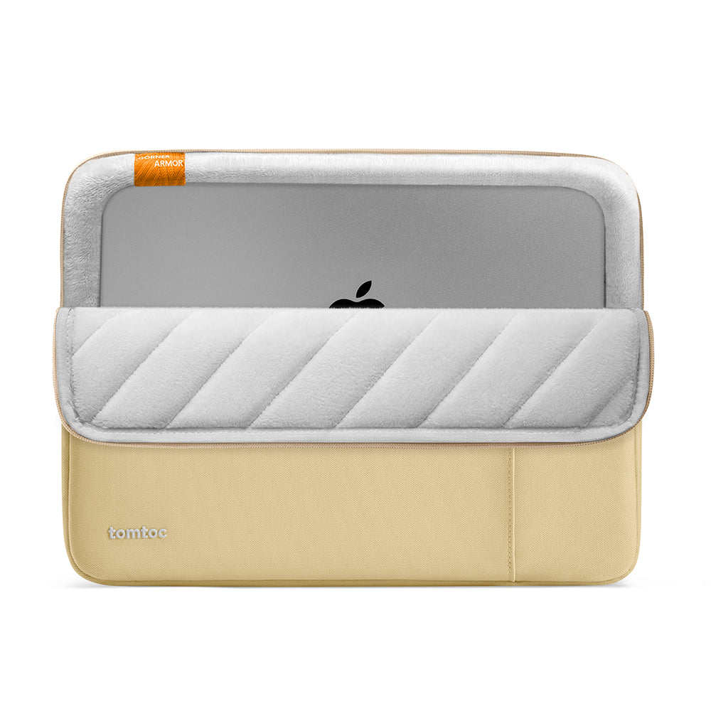 tomtoc Defender - A13 Laptop Sleeve 13.5-14.2 - Yellowish