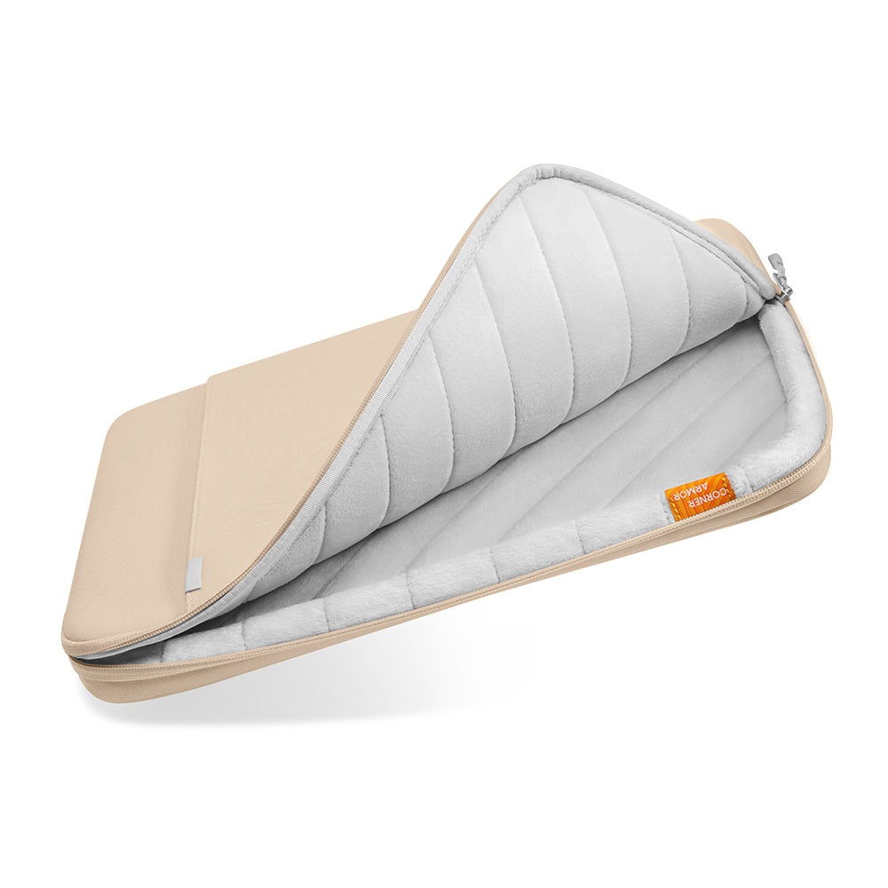 tomtoc Defender - A13 Laptop Sleeve 13.5-14.2 - Natural Sand