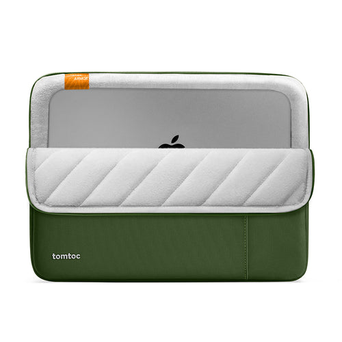 tomtoc Defender - A13 Laptop Sleeve 13.5-14.2 - Green