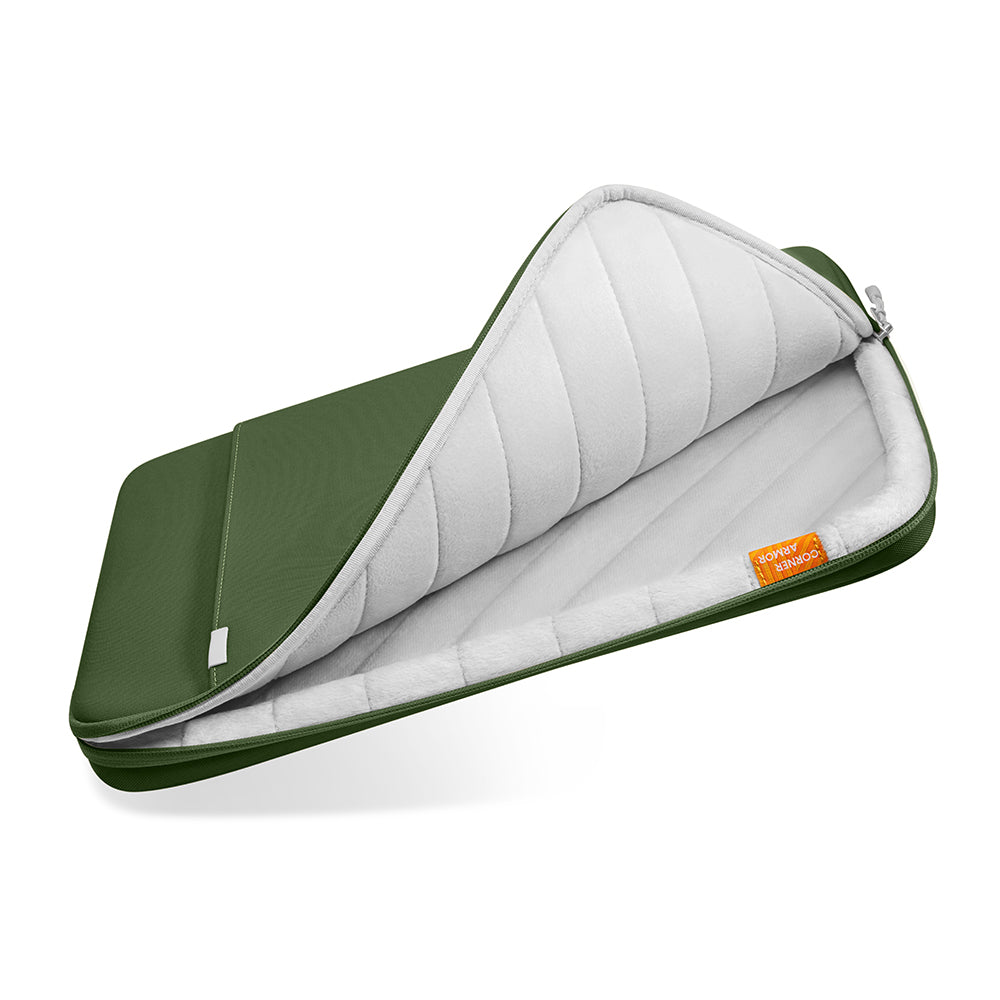 tomtoc Defender - A13 Laptop Sleeve 13.5-14.2 - Green